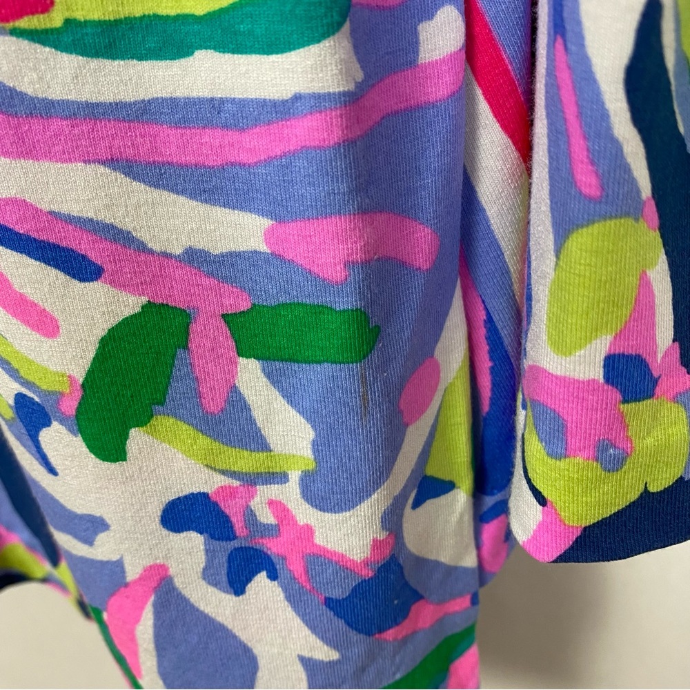 Lilly Pulitzer Tiki Wrap Romper Havin a Blast Size Small - Picture 7 of 10